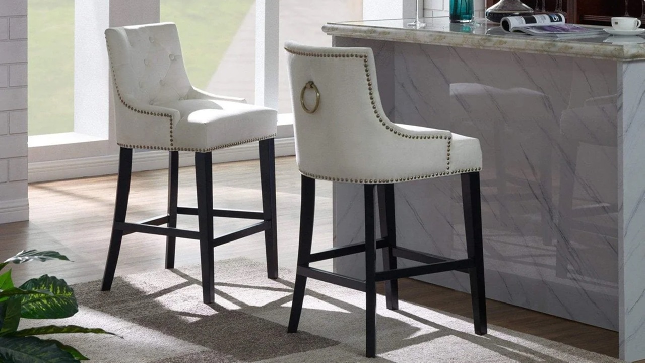 Elevate Your Living Room with Velvet Accent Chairs and Bar Stools